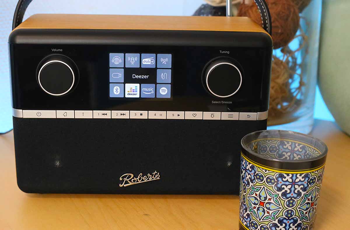 Roberts Stream 94 L poste de radio connectée WiFi, Dab+ avec réception bluetooth Roberts Stream 94 L poste de radio connectée WiFi, Dab+ avec réception bluetooth
