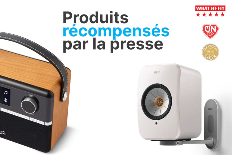 Produits récompensés presse HiFi et home-cinéma