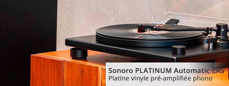 Choisir sa platine vinyle Sonoro Platinum Automatic EAS
