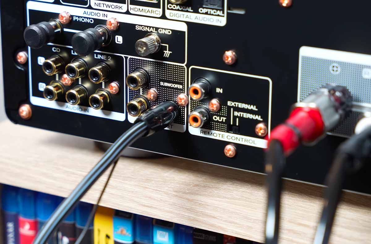 Câble RCA Subwoofer blindé pour un grave plus propre
