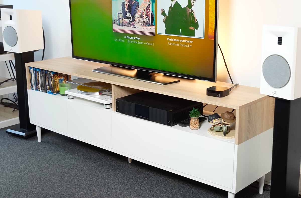 Le bon placement révèle toute la scène sonore de votre installation HiFi
