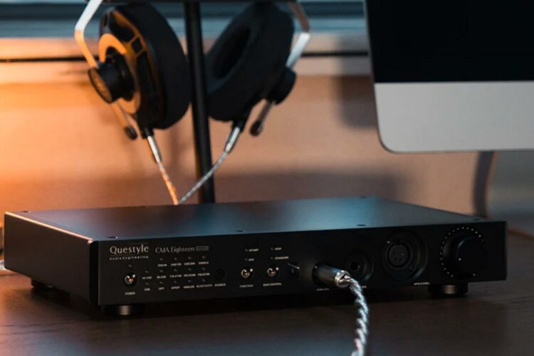 Questyle CMA 18 Master : DAC audio, ampli casque et préampli HiFi puissant et précis Questyle CMA 18 Master : DAC audio 32 bits/768 kHZ avec ampli caque pour usage sédentaire