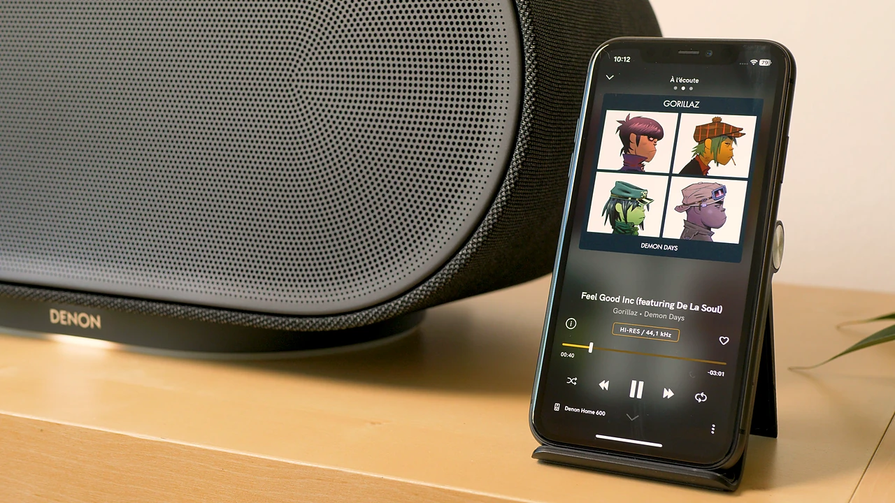 Modes Spotify, Qobuz et Tidal Connect sur Denon Home